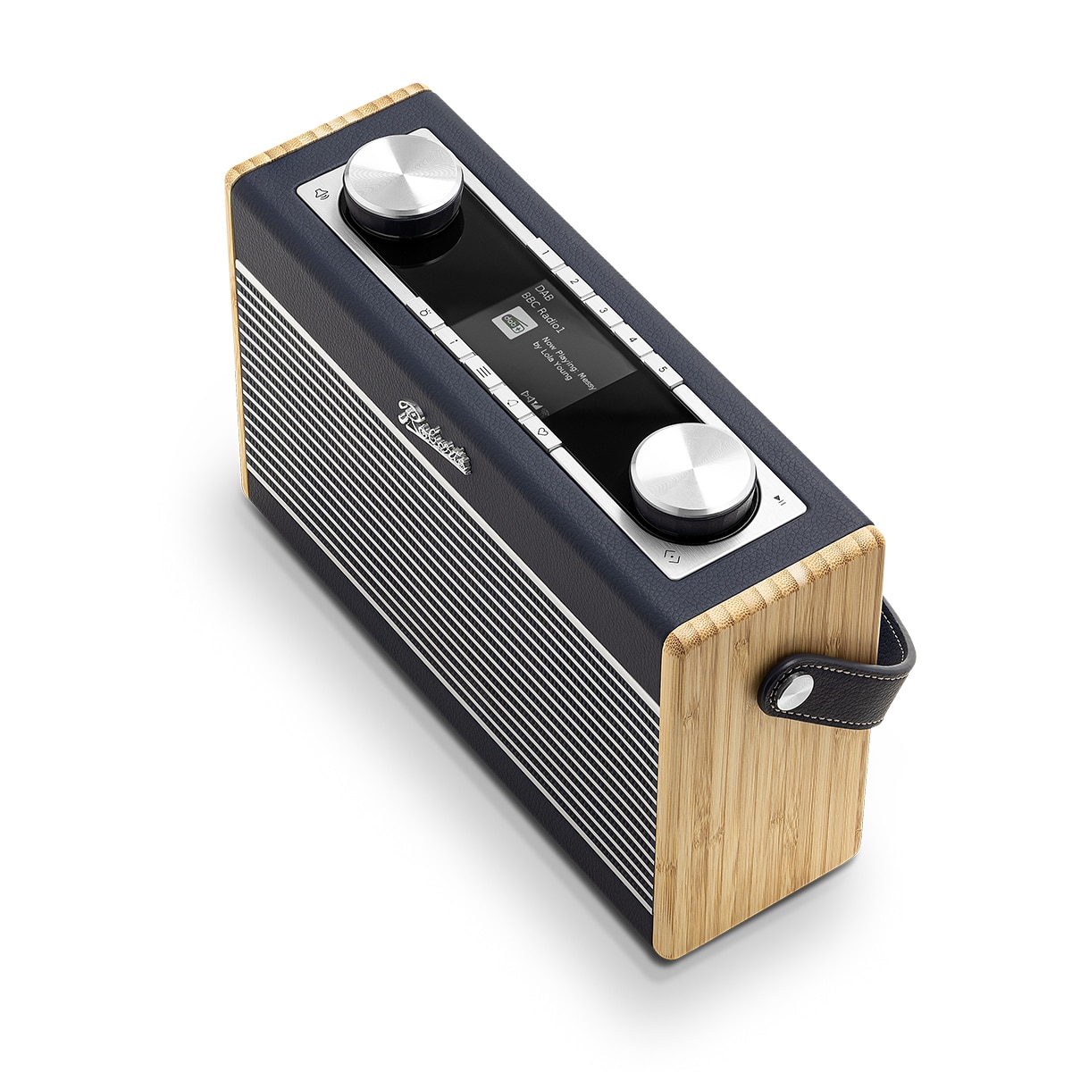 Radio portátil Roberts Rambler Max, FM, DAB+, Internet Azul pastel-3