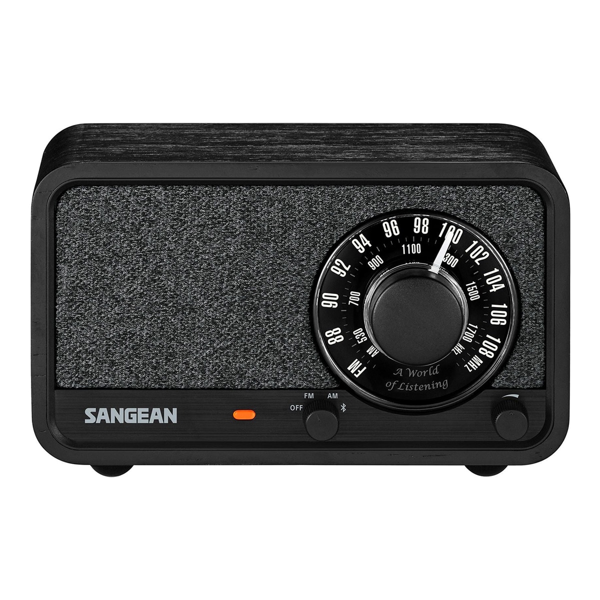 Sangean - Radio analógica Sangean WR-8 con AM - FM - Bluetooth.