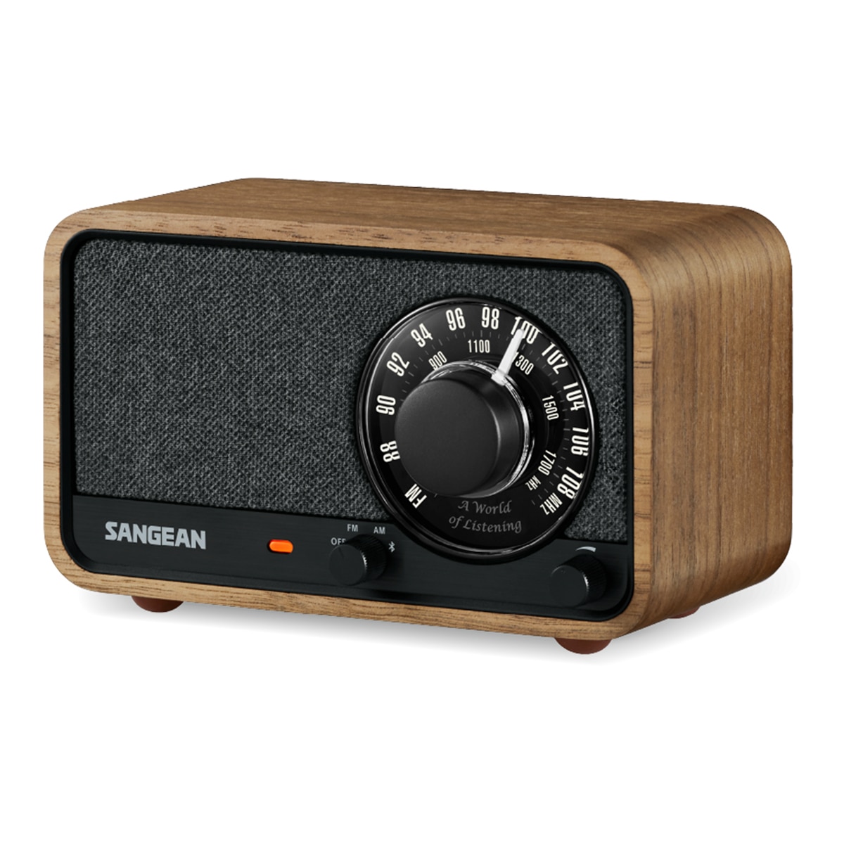 Radio analógica Sangean WR-8 con AM / FM / Bluetooth - Nogal Nogal-4