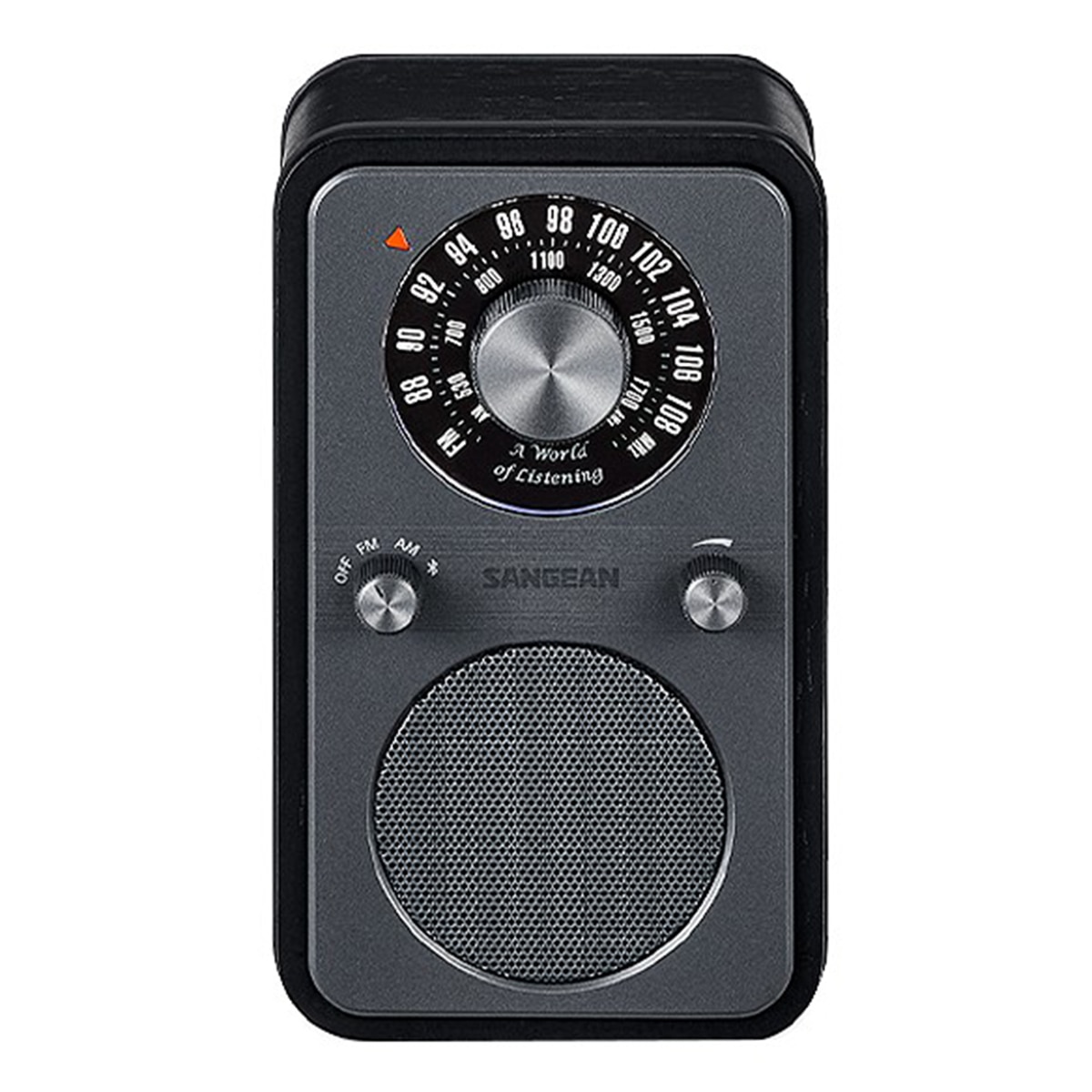 Sangean - Radio analógica Sangean WR-9 con AM - FM - Bluetooth.