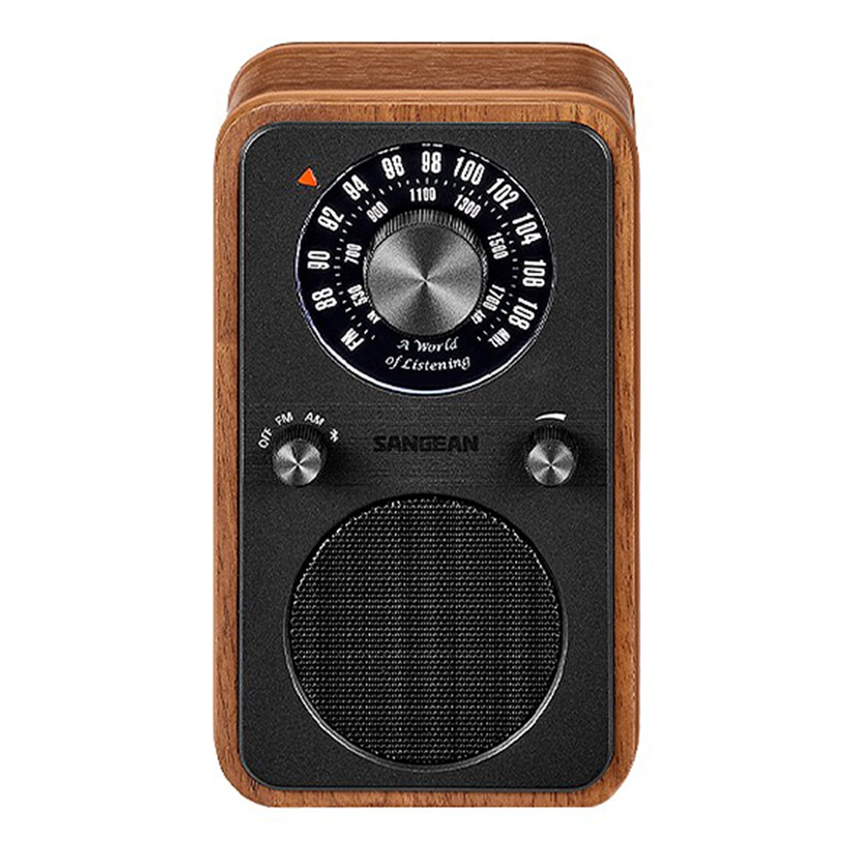 Sangean - Radio analógica Sangean WR-9 con AM - FM - Bluetooth.