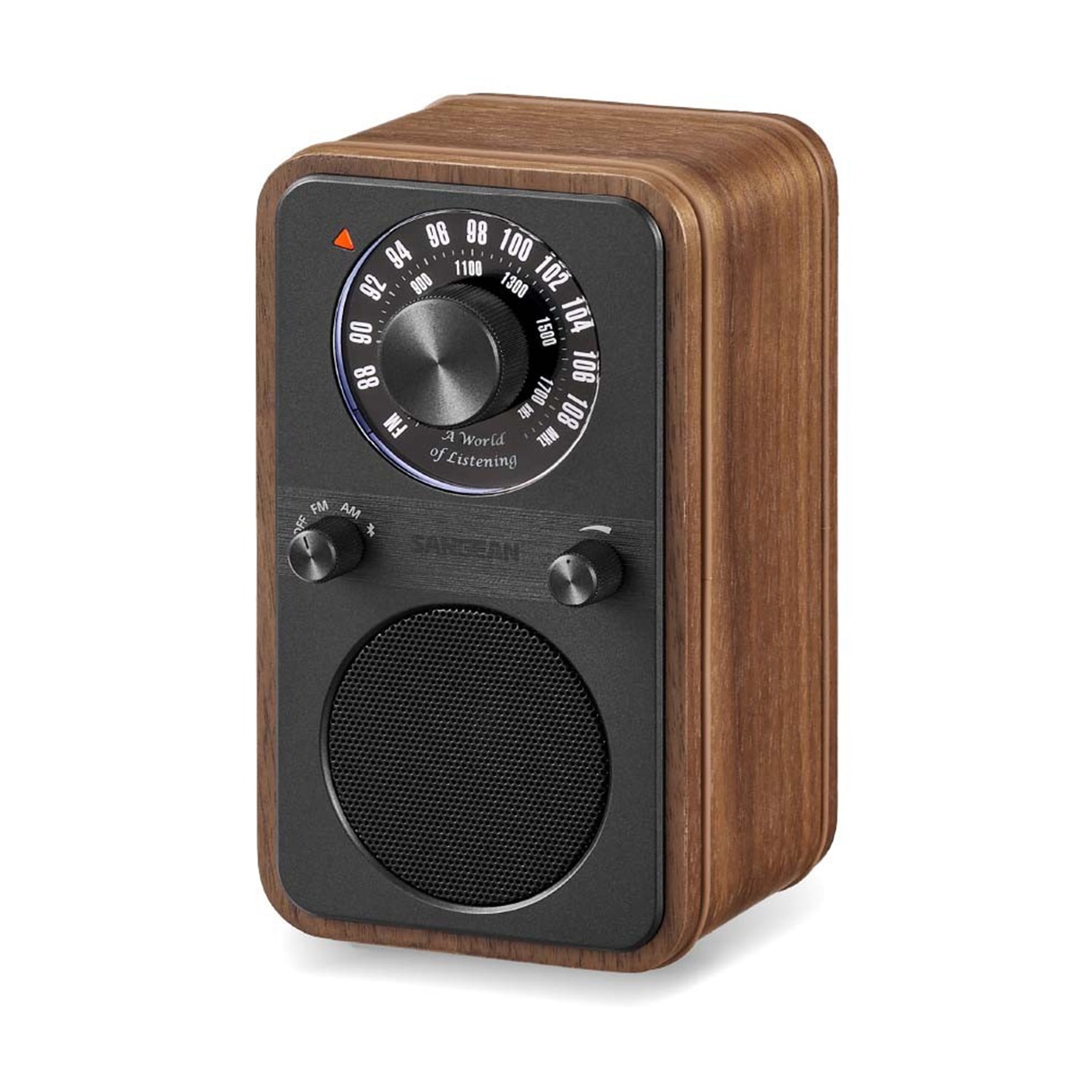 Radio analógica Sangean WR-9 con AM / FM / Bluetooth - Nogal Nogal-4