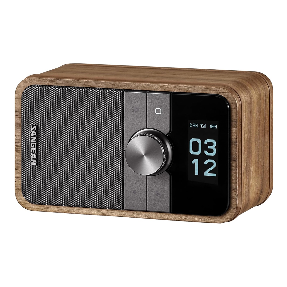 Radio Sangean DDR-8 con mueble de madera, DAB+ / FM-RDS / Bluetooth - Nogal Nogal-2