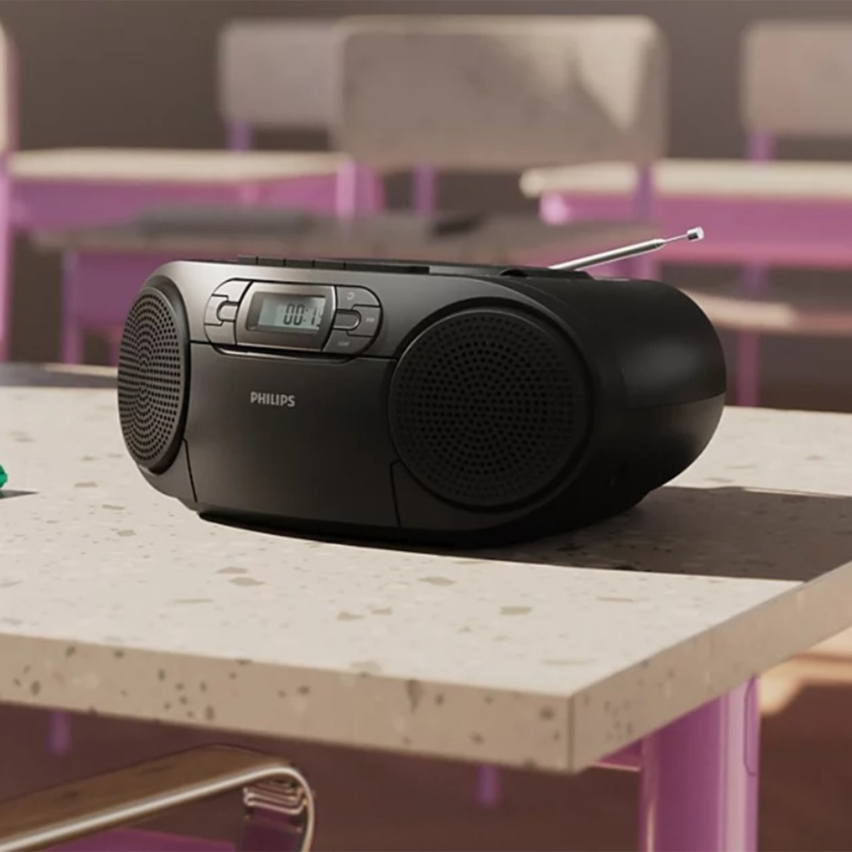 Radio CD Philips TAZ2200/10 - Negro Negro-7