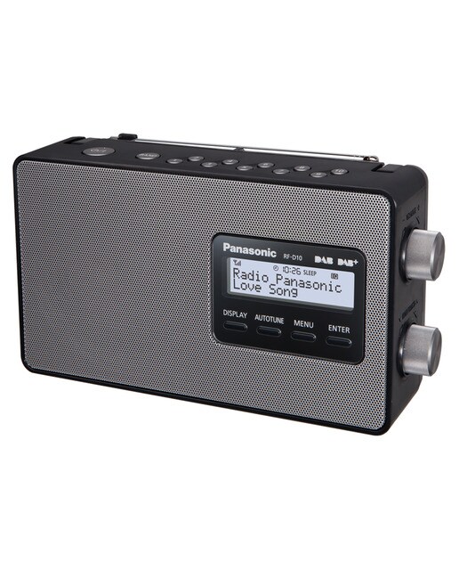 Radio portátil Panasonic RF-D10EG-K, FM/DAB+ Plata-2