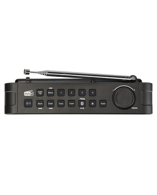 Radio portátil Panasonic RF-D15EG-K, FM/DAB+, Bluetooth - Plata Plata-4