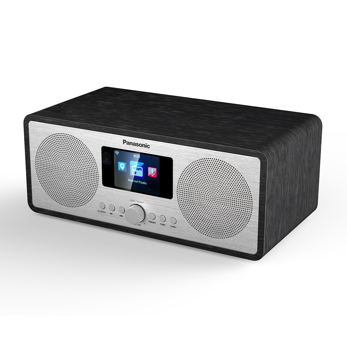 Radio Panasonic RF-D40EG-K, Wi-Fi, DAB/FM, Bluetooth, radio por Internet Plata-2