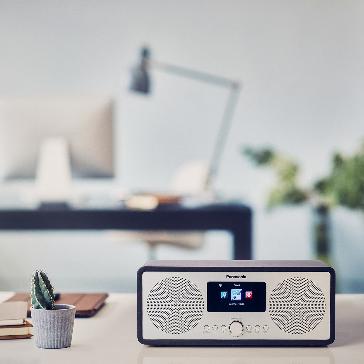 Radio Panasonic RF-D40EG-K, Wi-Fi, DAB/FM, Bluetooth, radio por Internet Plata-7