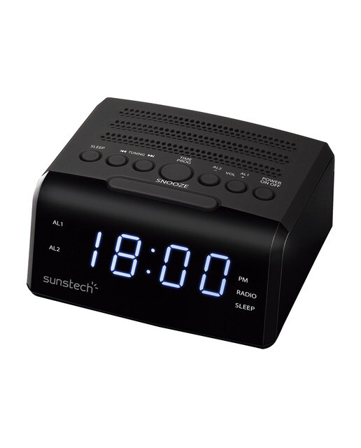 Imagen 0 de Radio reloj despertador Sunstech FRD35UBK