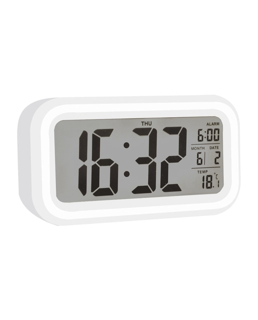 Reloj despertador Inves EE3311 Blanco-1