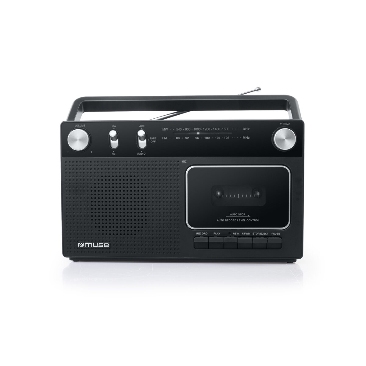 Radio cassette Muse M152RC - Negro Negro-2