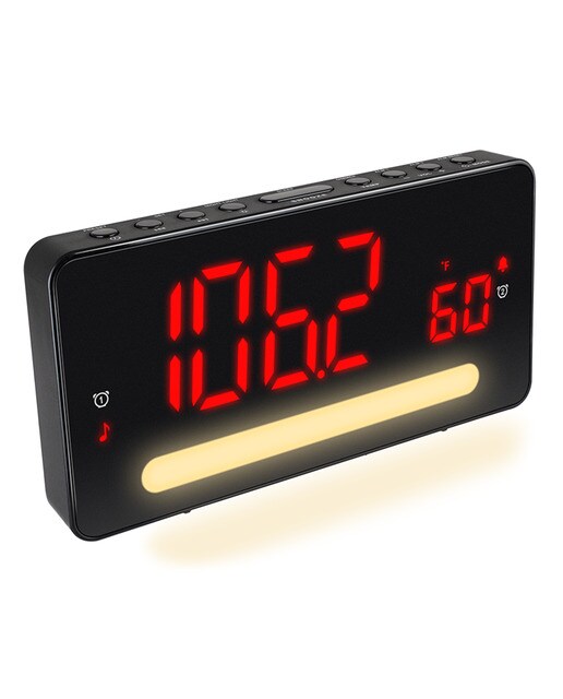 Radio reloj despertador Inves CR600C Negro Negro-2