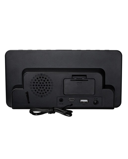 Radio reloj despertador Inves CR600C Negro Negro-3
