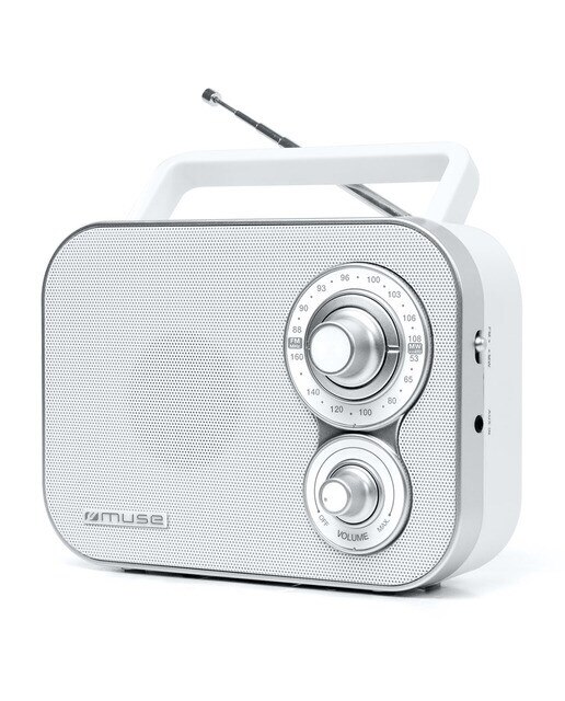 Imagen 0 de Radio Analógica Muse M-051 RW Blanca Blanco