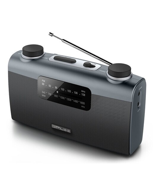 Radio Analógica Muse M-058 R Negro