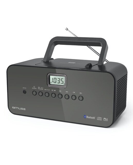 Radio CD MuseM-22 BT - Negro Negro-1