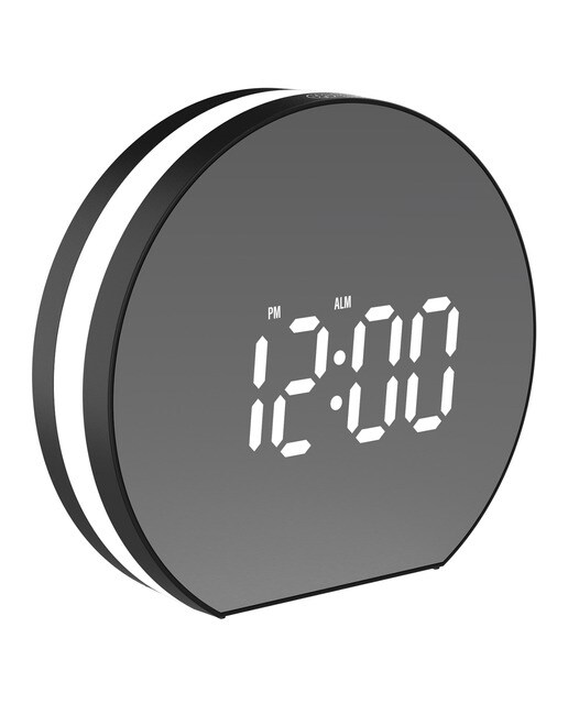 Reloj despertador Inves negro Negro-1