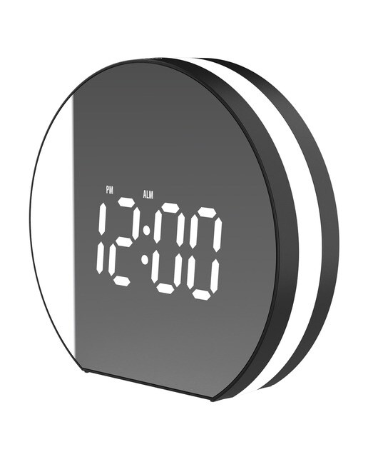 Reloj despertador Inves negro Negro-5