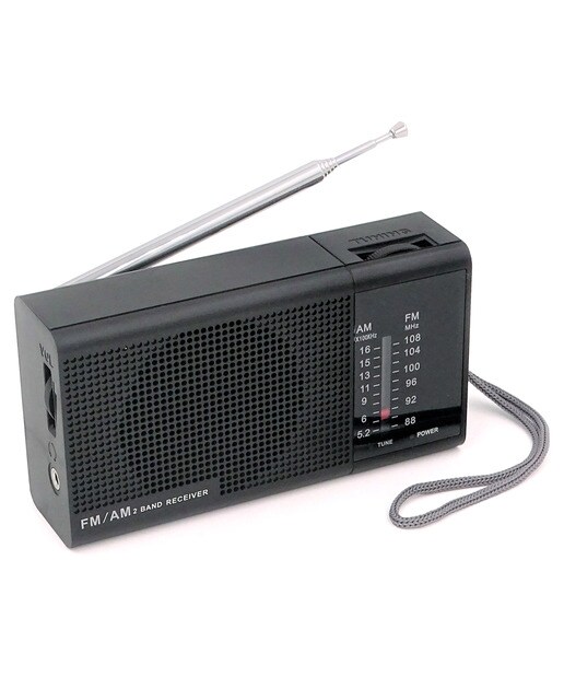 Radio portátil AM/FM Inves PR-011 Negro-1