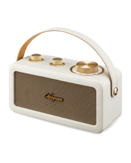 Imagen 2 de Radio portátil Sangean SRA101IG FM, Bluetooth - Marfil Marfil