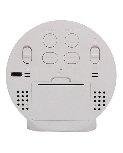 Reloj despertador Inves AN0599 Blanco-3