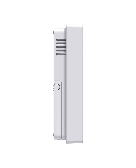 Reloj despertador Inves E0558WST2H2-V3 con indicador de temperatura interior y exterior, blanco Blanco-4