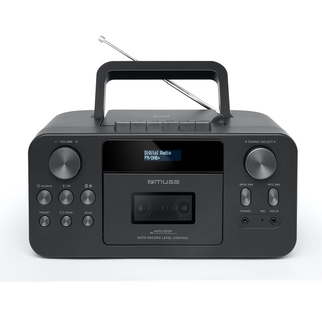 Imagen 0 de Radio Cassette Muse M-182 DB Bluetooth, Radio FM/DAB+