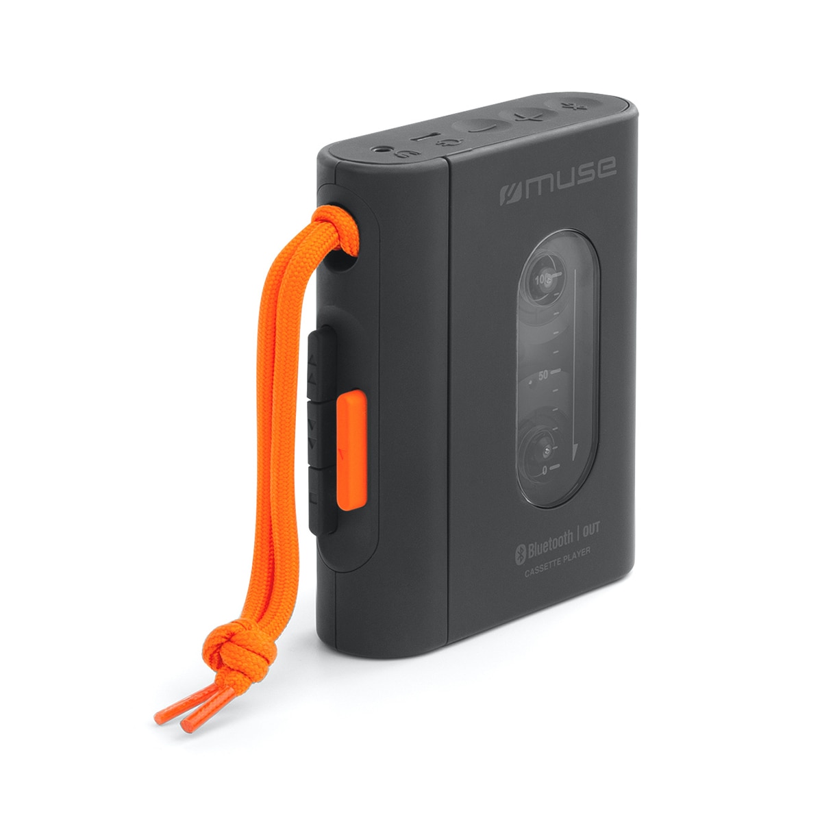 Reproductor de cassette portátil Muse M-132 WM Negro-2
