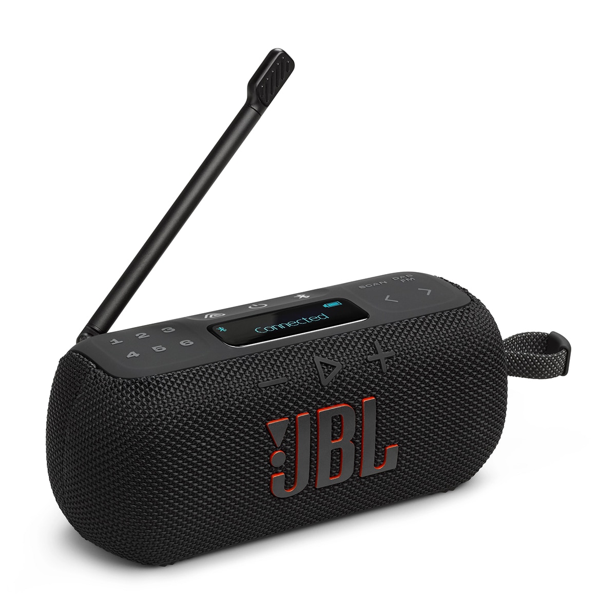 Radio portátil JBL Tuner 3, DAB/DAB+/FM, Bluetooth Negro-2