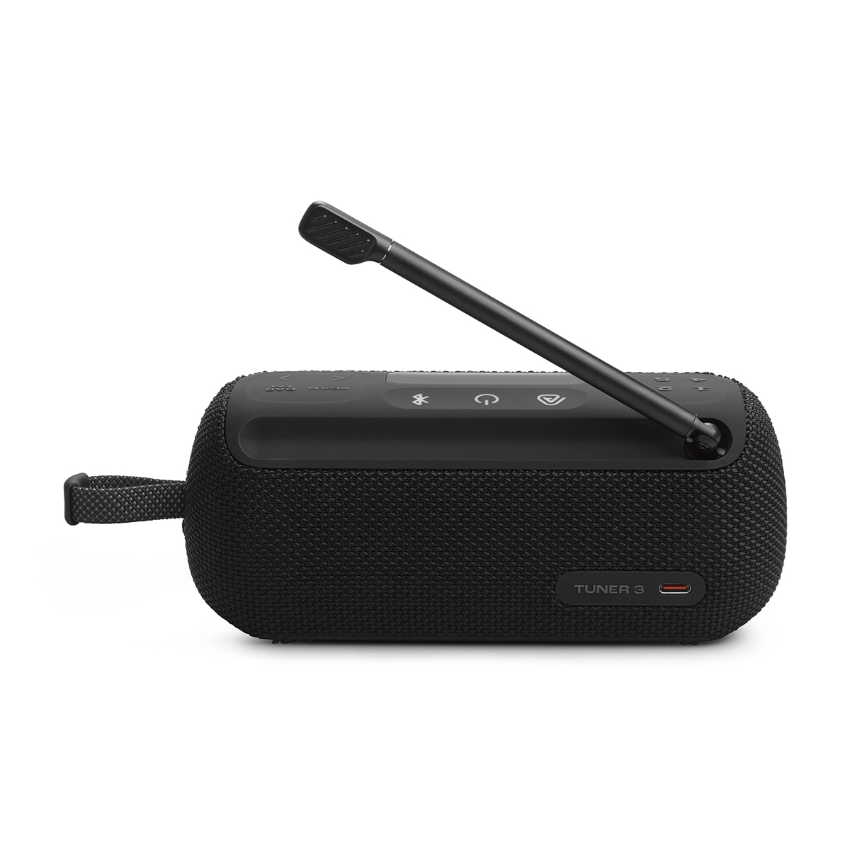Radio portátil JBL Tuner 3, DAB/DAB+/FM, Bluetooth Negro-3