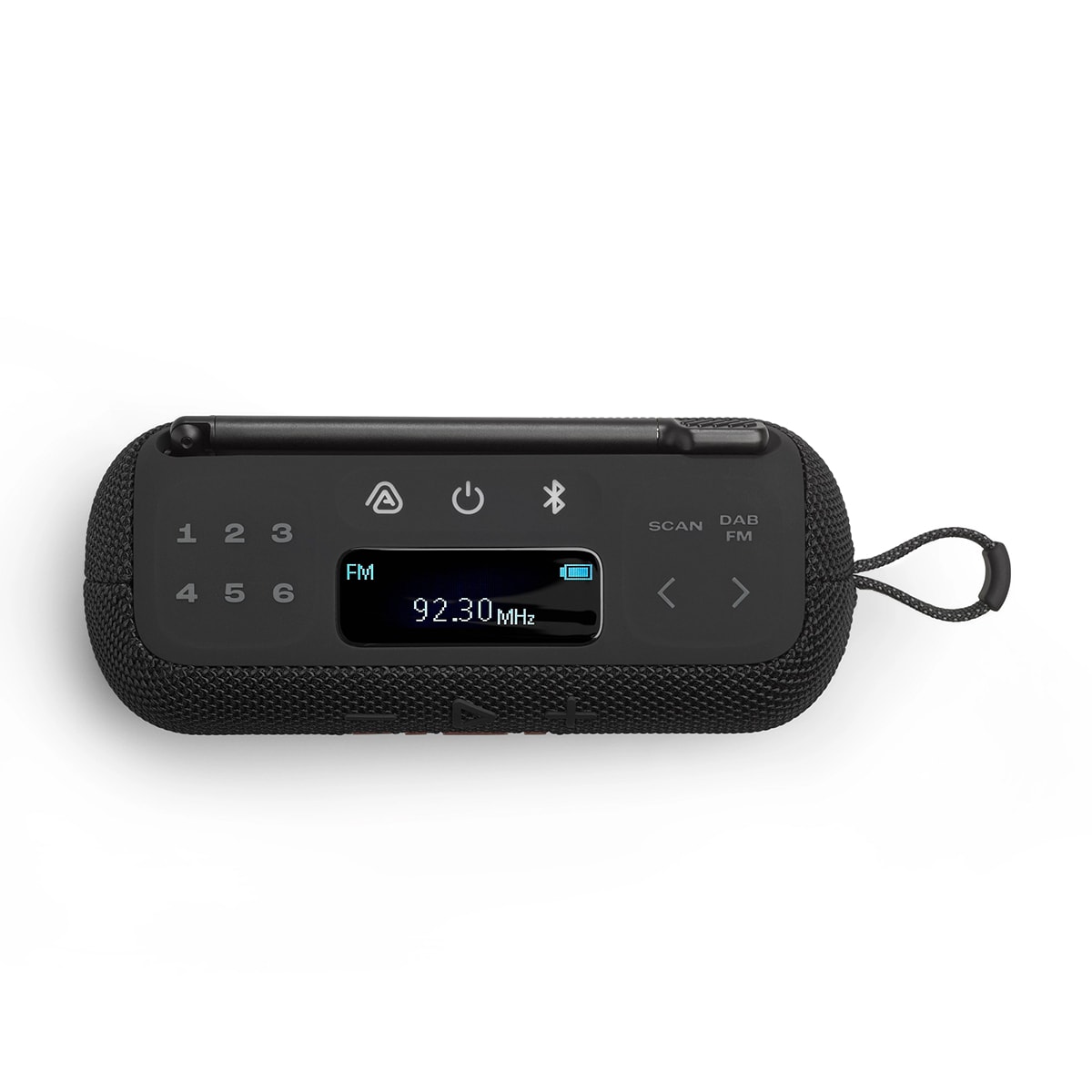 Radio portátil JBL Tuner 3, DAB/DAB+/FM, Bluetooth Negro-5