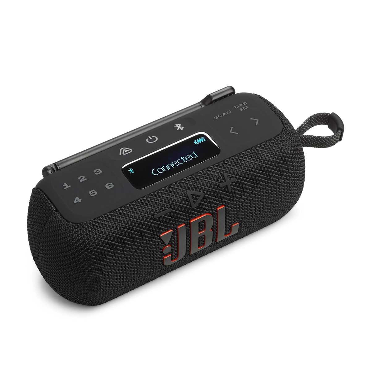 Radio portátil JBL Tuner 3, DAB/DAB+/FM, Bluetooth Negro-6