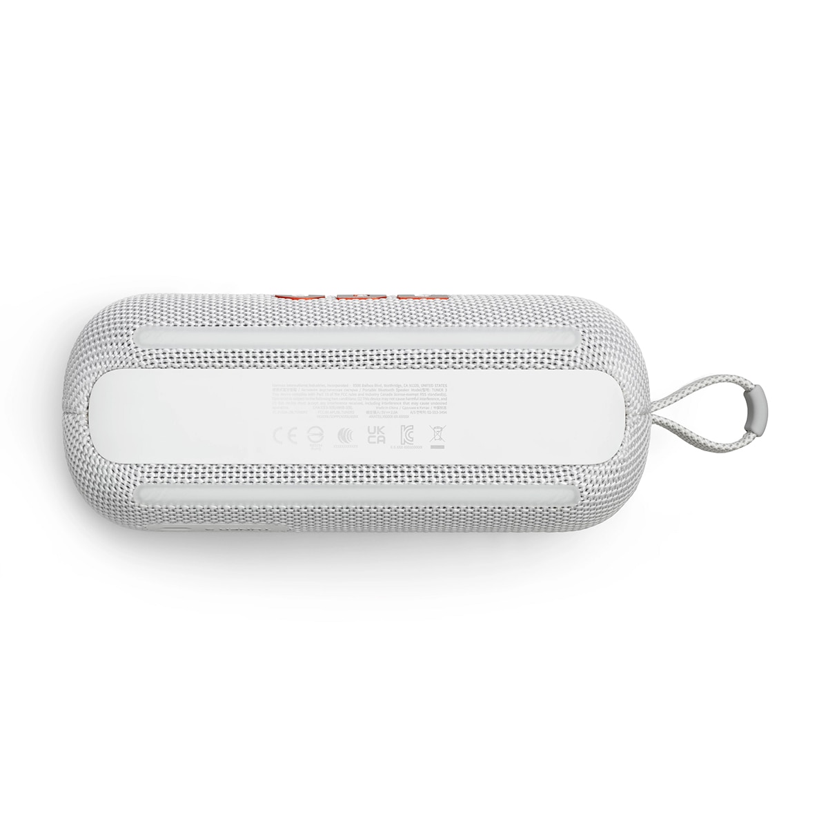 Radio portátil JBL Tuner 3, DAB/DAB+/FM, Bluetooth Blanco-8