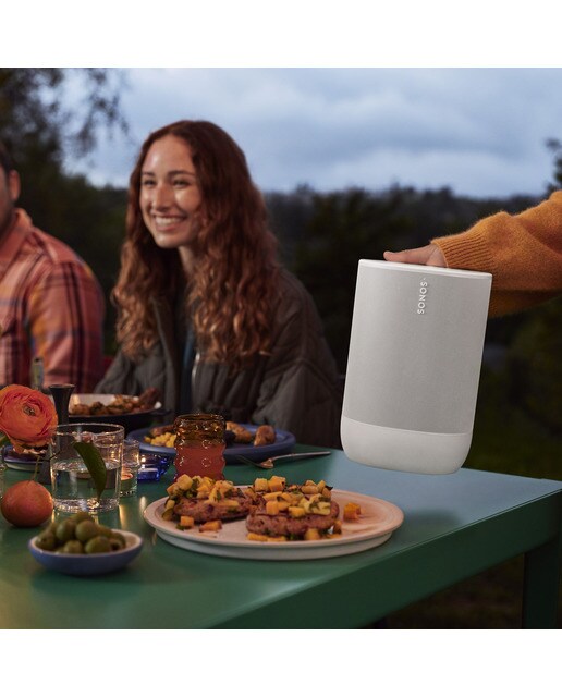 Coluna Portátil Sonos Move Gen2 Multiroom - Branca Branco-7