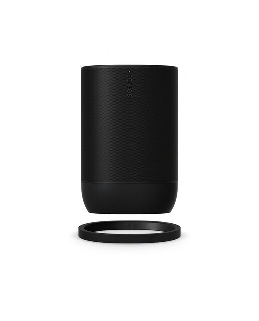Coluna Bluetooth Sonos Move Gen2 Portátil Multiroom - Preto Preto-6