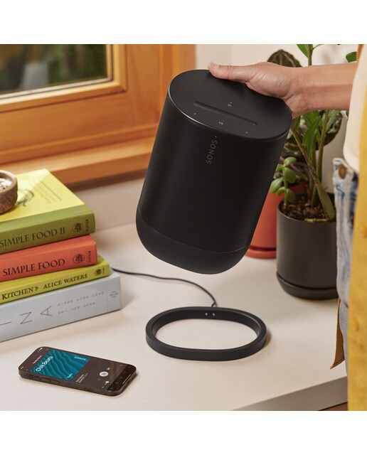 Coluna Bluetooth Sonos Move Gen2 Portátil Multiroom - Preto Preto-7