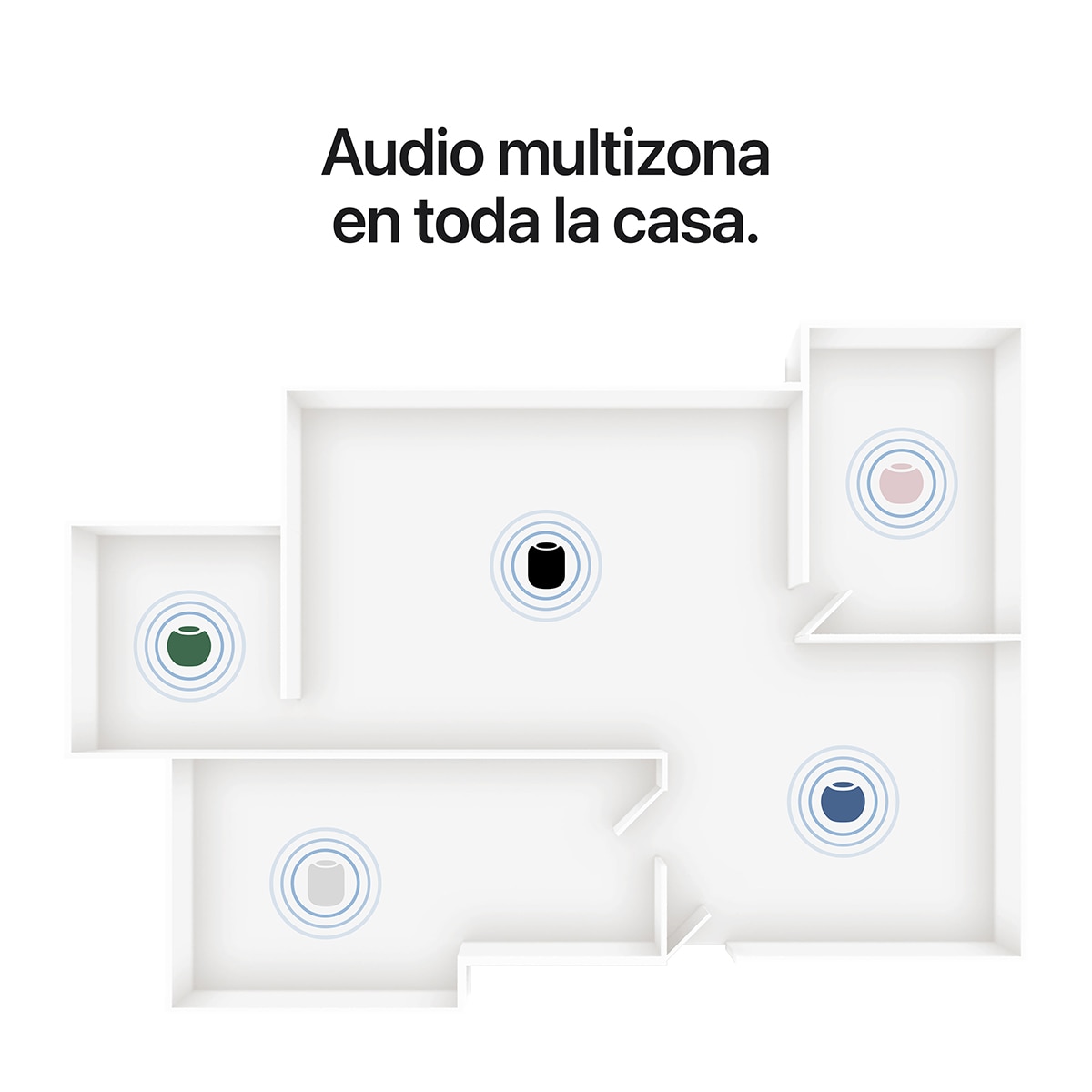 Altavoz Apple HomePod mini 2 - Rosa Rosa-5