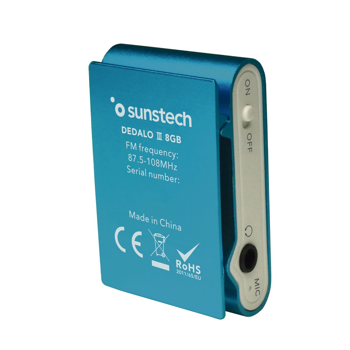 Reproductor MP3 Sunstech Dedalo III 8 Gb Negro 2