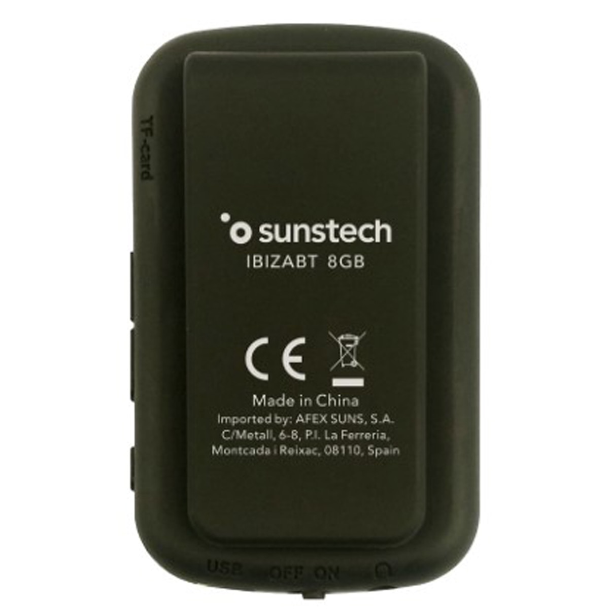 Reproductor MP4 Sunstech MP4IBIZA Bluetooth 8GB Negro Negro-2