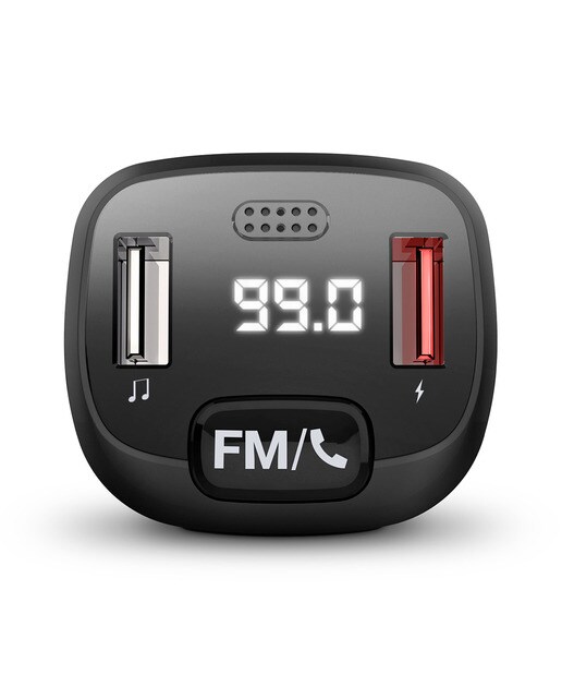 Transmisor FM Energy Sistem Car FM Talk con Bluetooth Negro-1