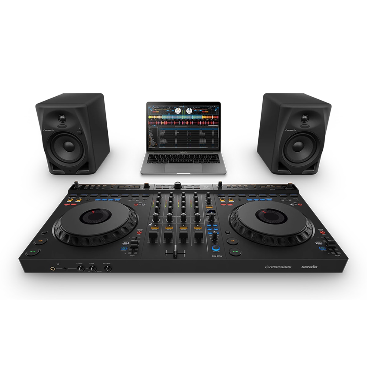 Controladora DJ AlphaTheta DDJ-GRV6, 4 canales Negro-2