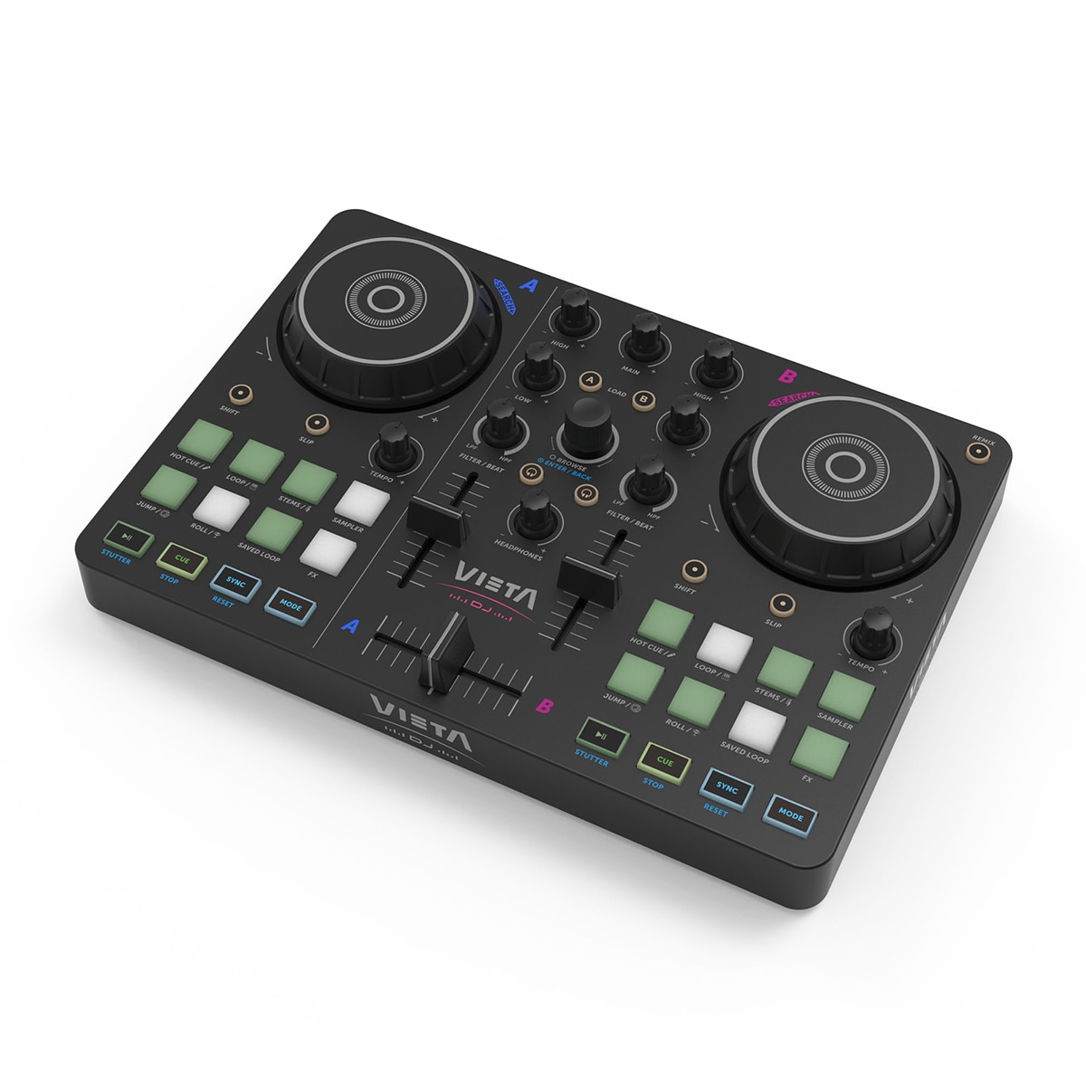 Controladora DJ Vieta Pro Vega Negro-2