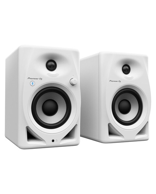 Altavoces activos Pioneer DJ DM-40D-BT-W de 4" con Bluetooth (Blanco) Blanco-1