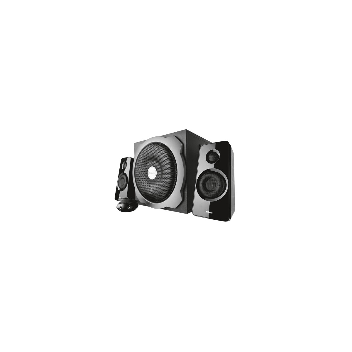 Altavoces Trust Tytan 2.1 con Subwoofer - Negro Negro-2