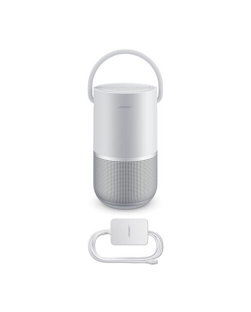 Altavoz portátil Bose Portable Home Speaker Wi-Fi y Bluetooth - Plata Plata-4