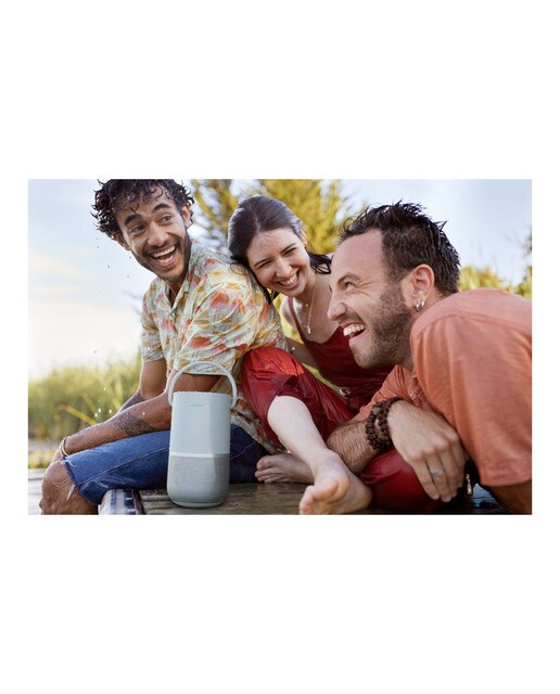 Altavoz portátil Bose Portable Home Speaker Wi-Fi y Bluetooth - Plata Plata-5
