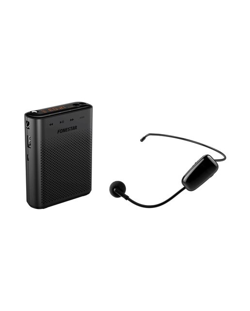 Imagen 0 de Amplificador de voz portátil Fonestar ALTA-VOZ-W30 USB/microSD/MP3 Negro