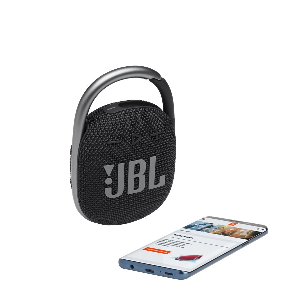 Altavoz portatil JBL Clip 4 Bluetooth - Negro Negro-7
