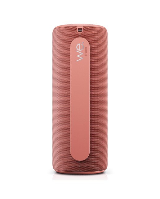 Altavoz portátil We. by LOEWE HEAR 1 con Bluetooth, Rojo coral