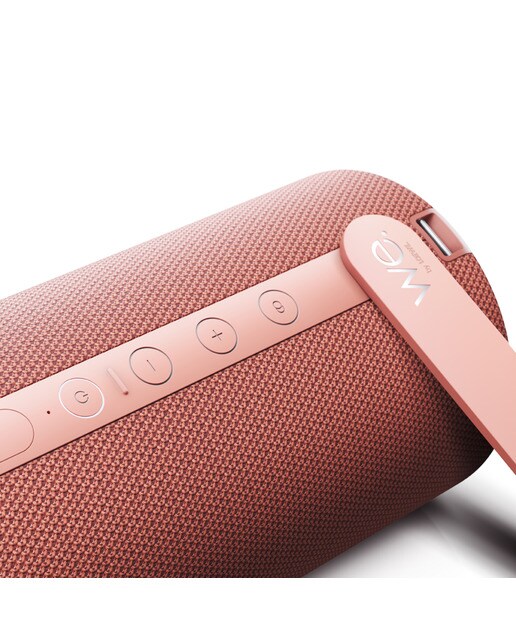 Altavoz portátil We. by LOEWE HEAR 2 con Bluetooth, Rojo coral Rojo Coral-4